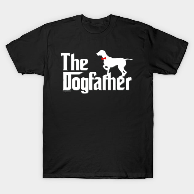Weimaraner Shirt - Weimaraner dad T-Shirt by dogfather